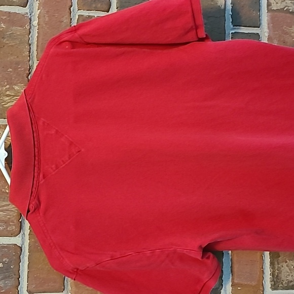 Tommy Hilfiger Vibrant Red Classic Fit Polo Shirt, Size Medium - Picture 5 of 5